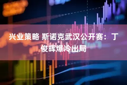 兴业策略 斯诺克武汉公开赛：丁俊晖爆冷出局