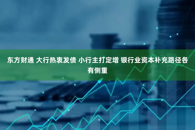 东方财通 大行热衷发债 小行主打定增 银行业资本补充路径各有侧重